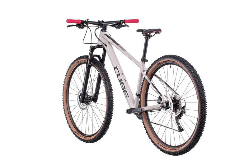 Cube horské kolo ACCESS WS RACE oatgrey raspberry